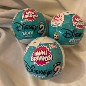 Disney Zuru Series 2 Mini-Brands Lot of 3